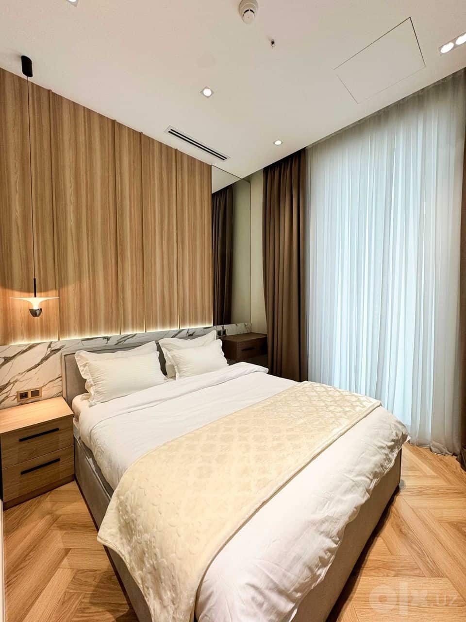 Kunlik ijara Nest One turar joy kompleksida 3 xonalik lyuks apartamen