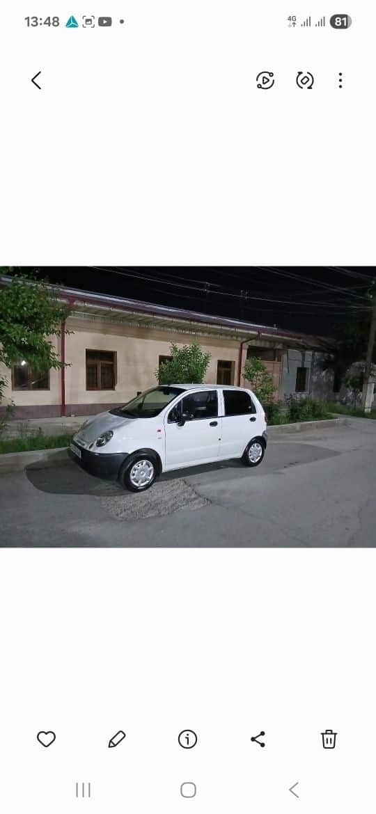 Matiz ijaraga (kunlik)