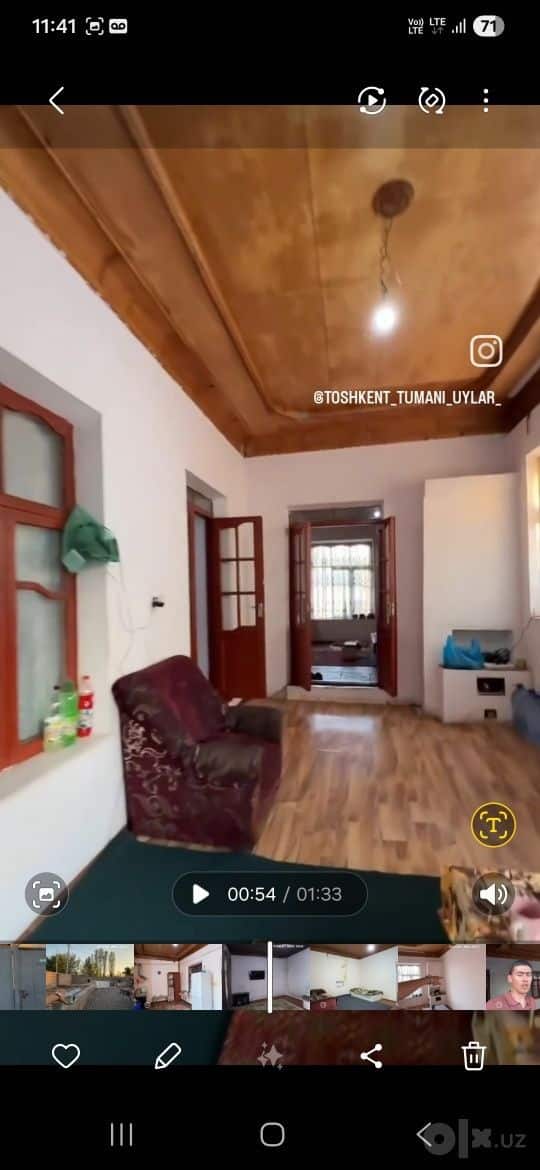 Uy katta Hovli Ijaraga beriladi Oylaga
