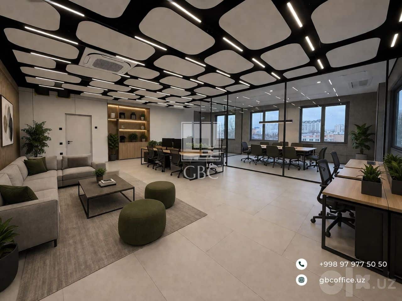 Аренда офиса 100 кв.м. Status Business Center