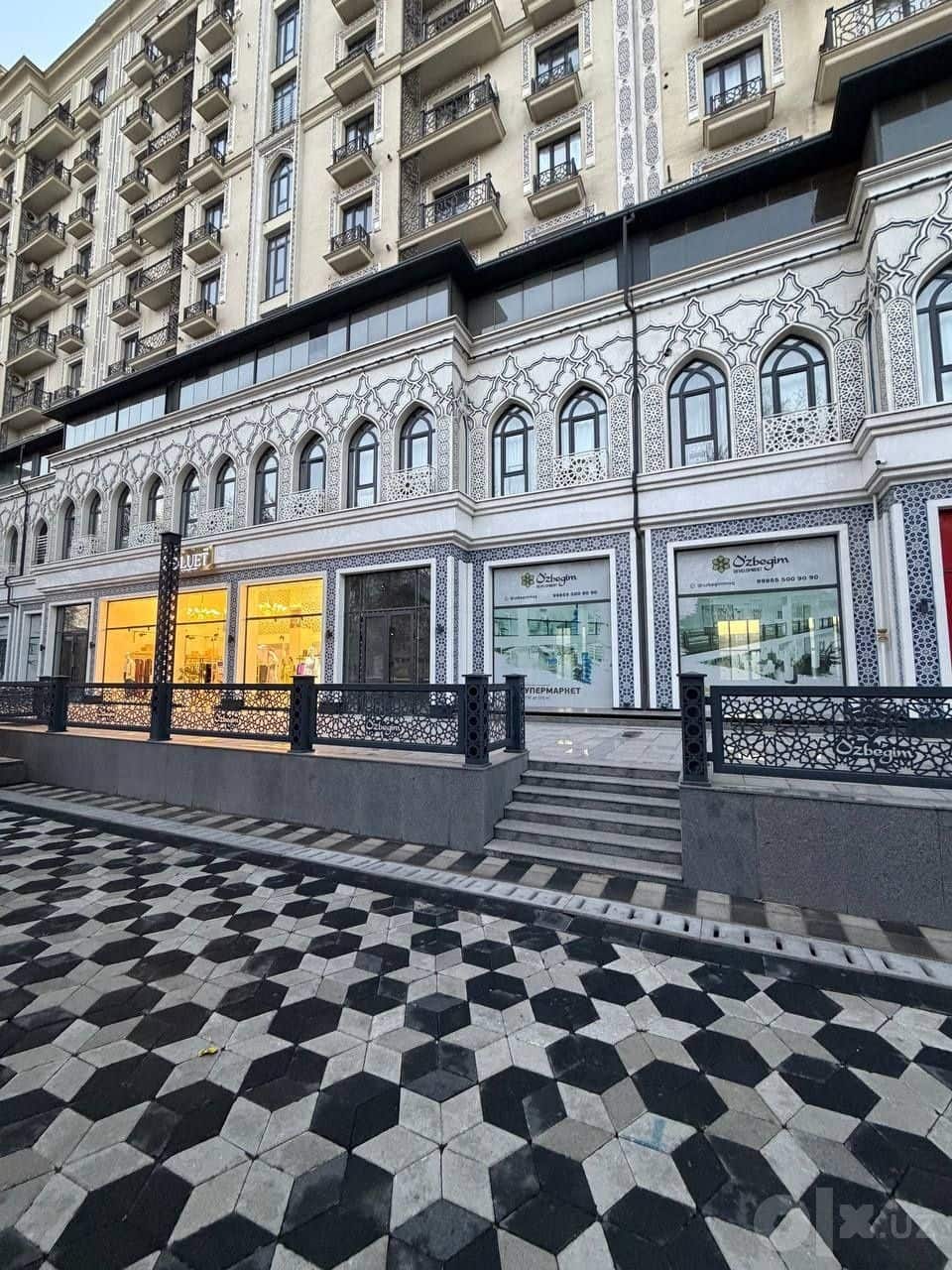 Аренда помещения в новостройке ЖК Узбегим/O'zbegim Ул Бобура