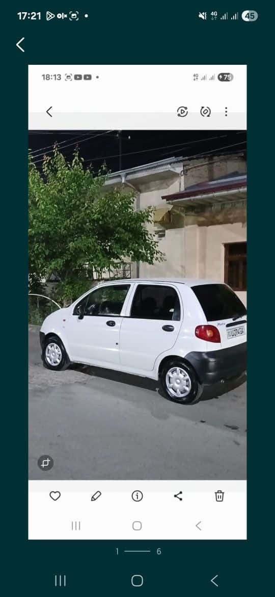 Matiz ijaraga (kunlik)