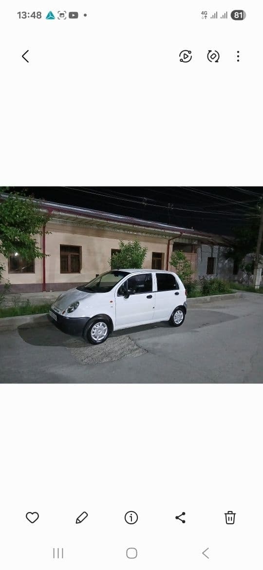 Matiz ijaraga (kunlik)