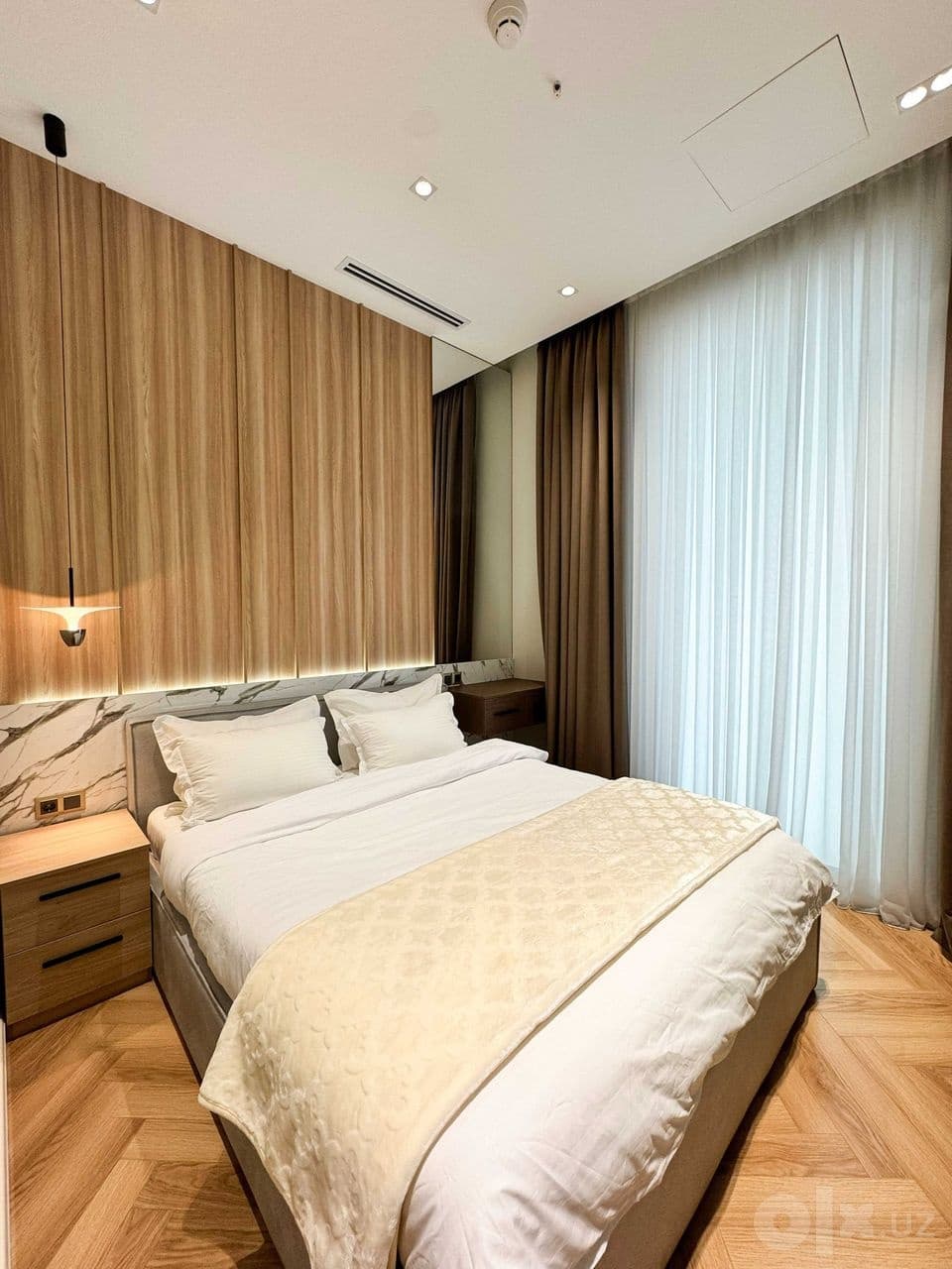 Kunlik ijara Nest One turar joy kompleksida 3 xonalik lyuks apartamen