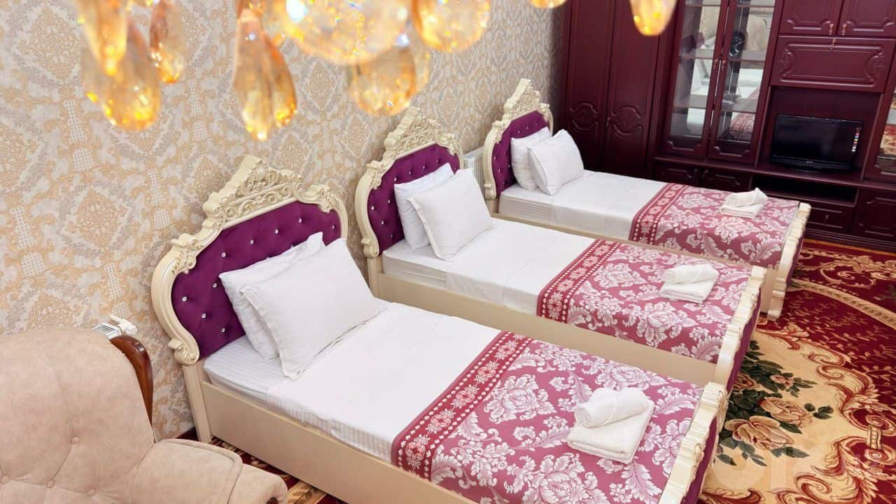 ПОСУТОЧНО у Регистана | 3 спальни, 10 гостей, Wi-Fi