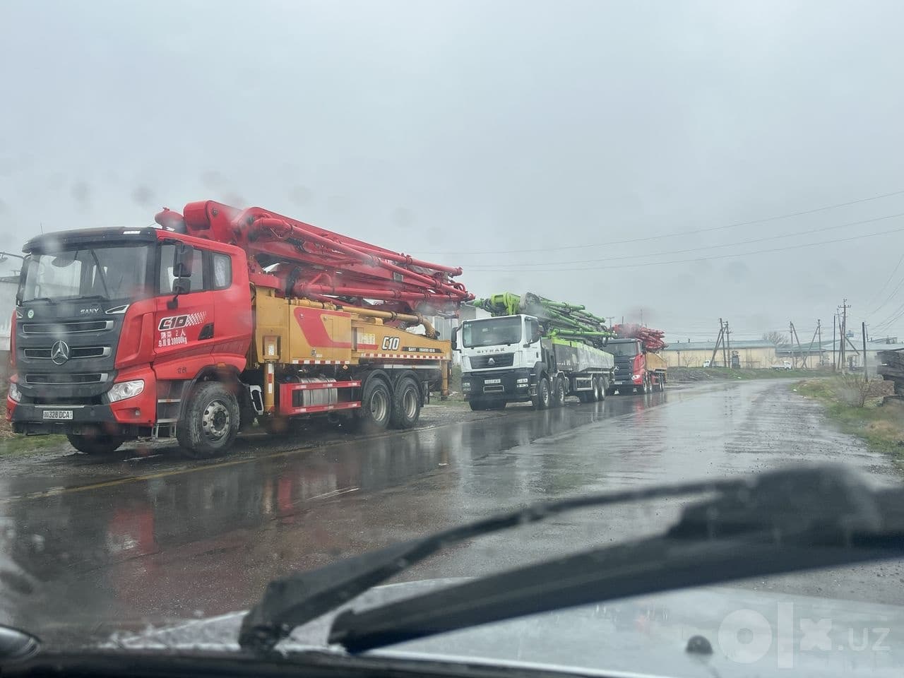 Beton nasos Uzb buylab arendaga beriladi 24/7